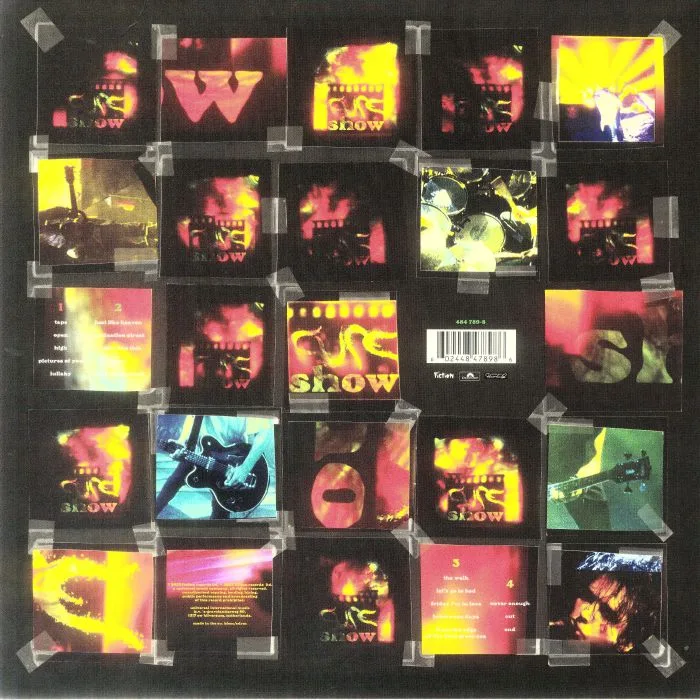 Обратная сторона обложки — The CURE — Show (30th Anniversary Edition)