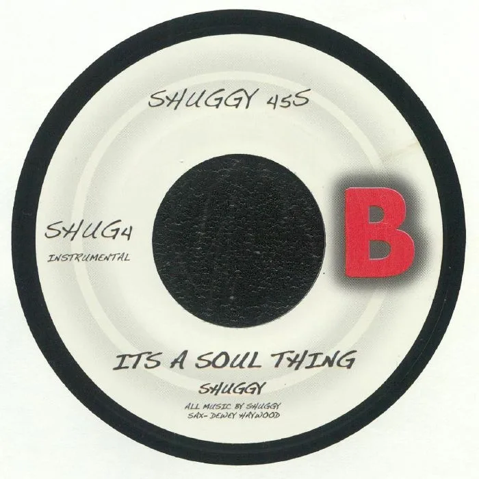 Back cover — SHUGGY — It's A Soul Thing