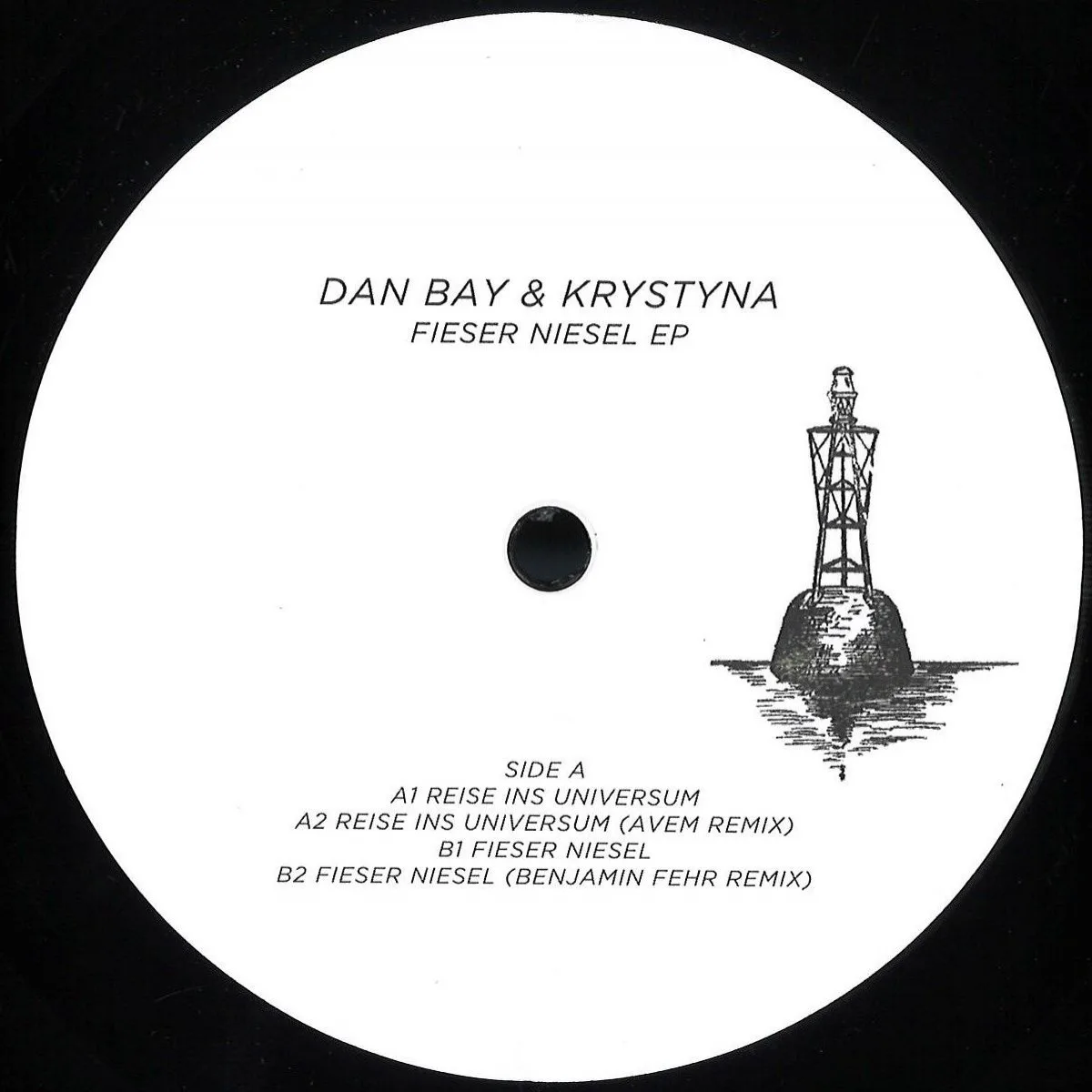 Лицевая сторона обложки — Dan Bay&Krystyna — Fieser Niesel EP