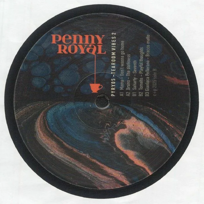 Back cover — MAMA / BRUNO / SAHARTY / TOMAHS / GIANLUCA PELLERANO — Tearoom Vibes 2