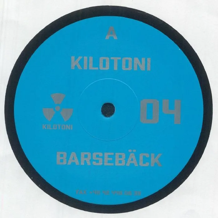Front cover — KILOTONI — Barseback