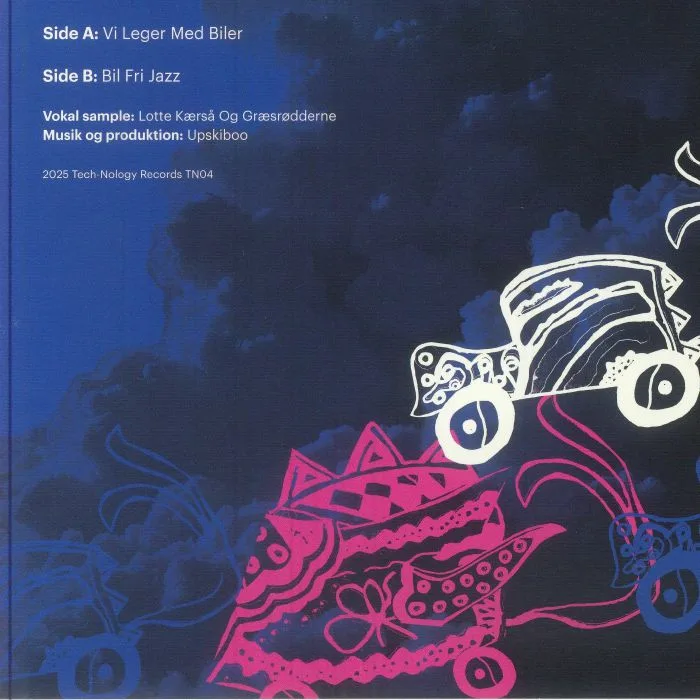 Обратная сторона обложки — UPSKIBOO — VI LEGER MED BILER 7"