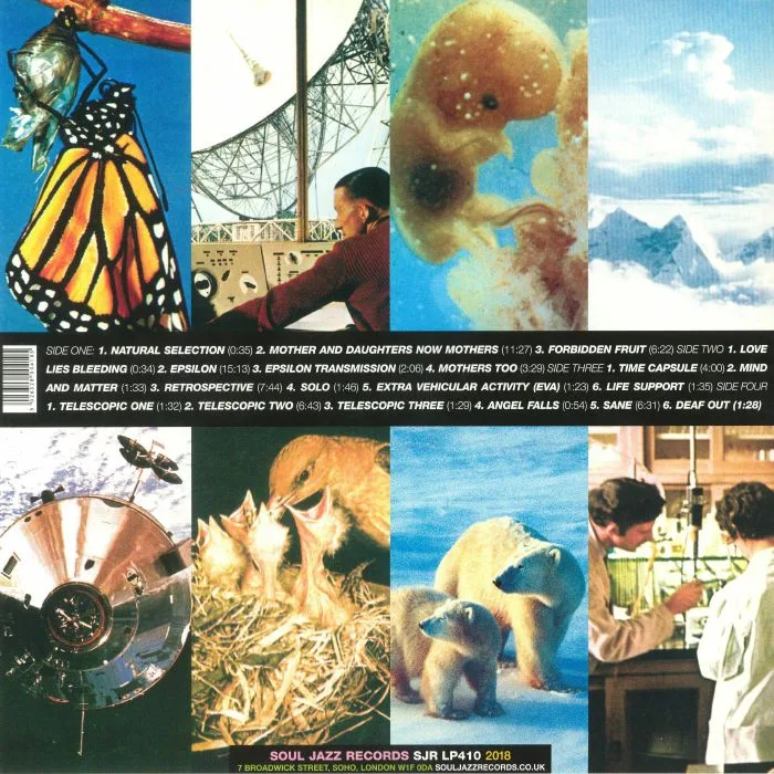 Back cover — Chris BOWDEN — Time Capsule (reissue)