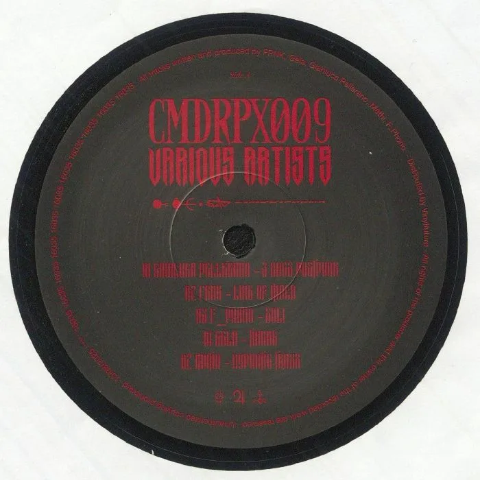 Gianluca PELLERANO / FRNK / F PHONO / GELA / MATHI — CMDRPX 009