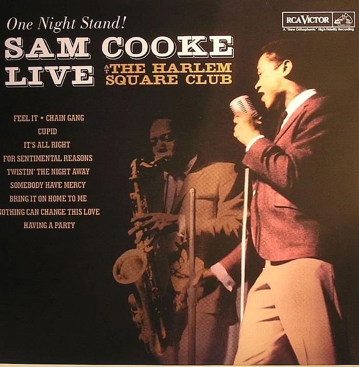 Front cover — Sam COOKE — One Night Stand: Sam Cooke Live At The Harlem Square Club
