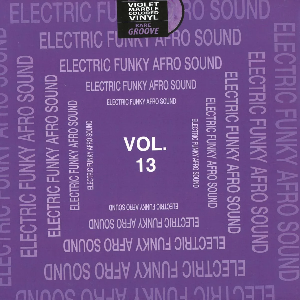 Front cover — Electric Funcky Afro Sound — Vol.13