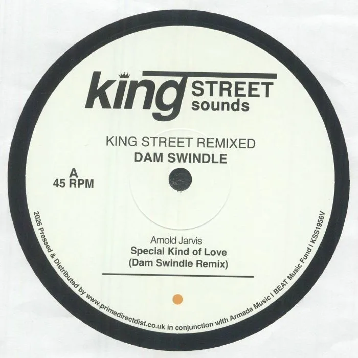 Front cover — Arnold JARVIS / DJ PIERRE / SIMON DOTY / 95 NORTH — King Street Remixed: Dam Swindle