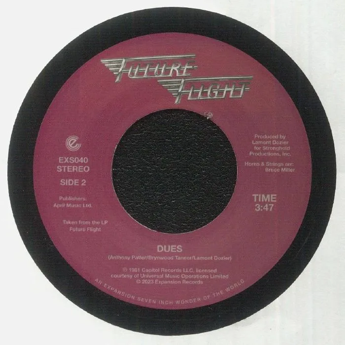 Back cover — FUTURE FLIGHT — Hip Notic Lady