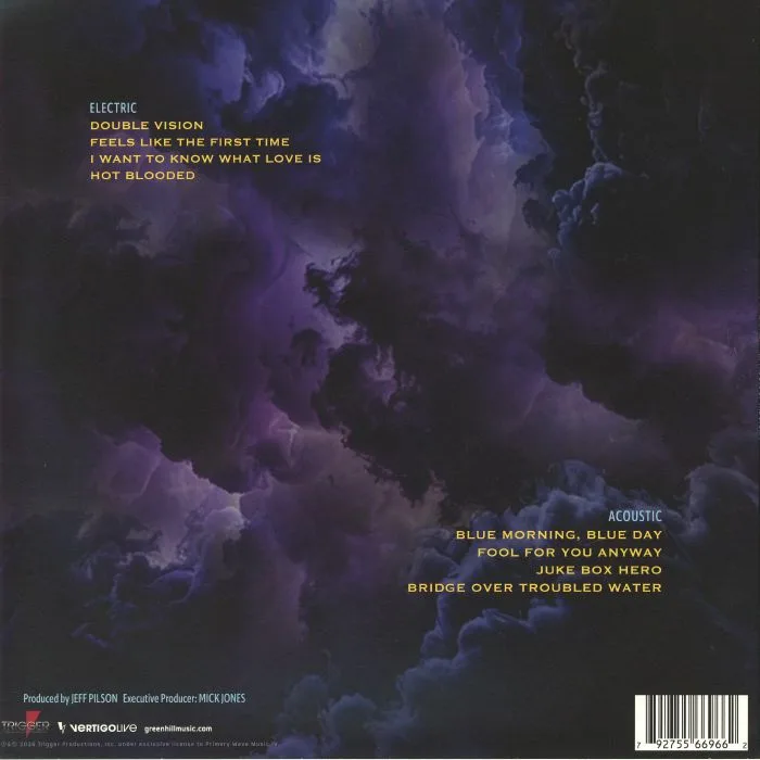 Обратная сторона обложки — FOREIGNER — In The Eye Of The Storm