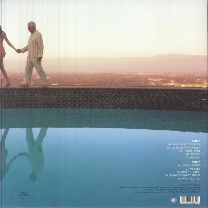 Back cover — David BAZAN — Strange Negotiations (15th Anniversary Edition)