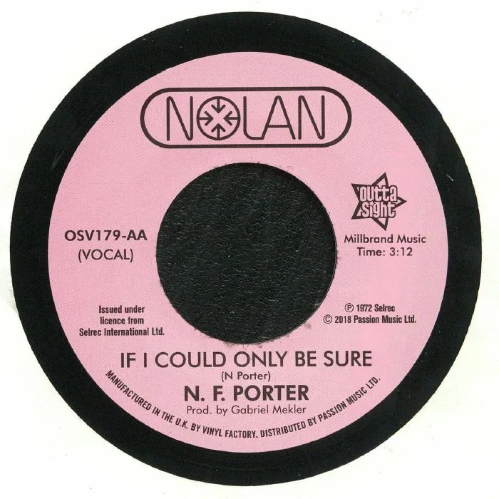 Back cover — Nolan PORTER — Keep On Keeping On