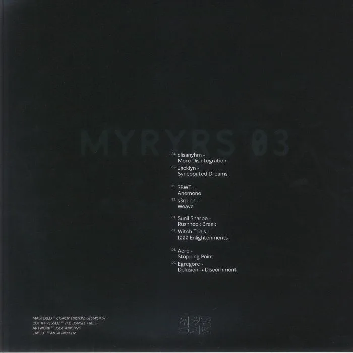 Обратная сторона обложки — VARIOUS — MYRYRS 3