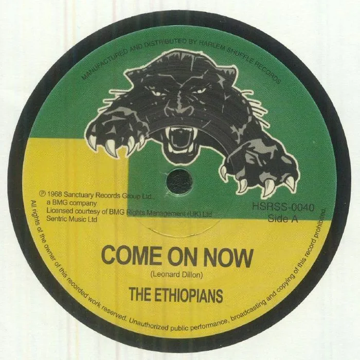 The ETHIOPIANS — Come On Now