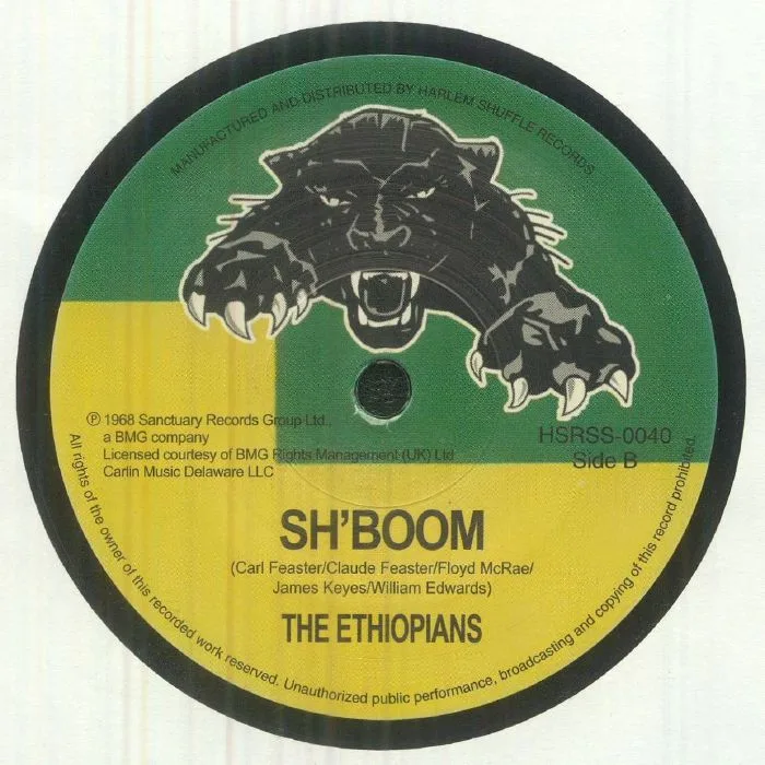 Back cover — The ETHIOPIANS — Come On Now