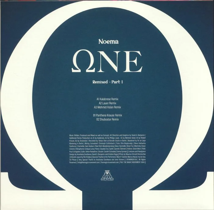 Back cover — NOEMA — One: Remixed Part 1