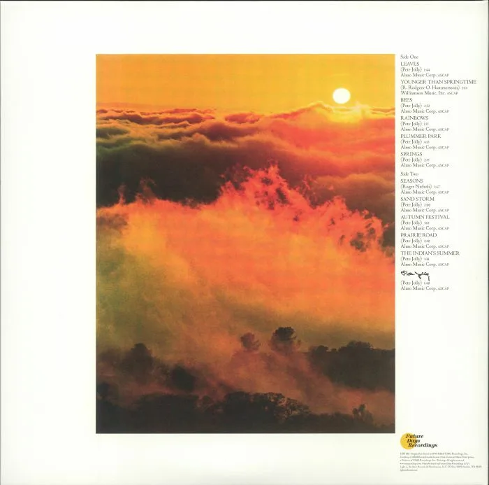 Обратная сторона обложки — Pete JOLLY — Seasons (reissue)