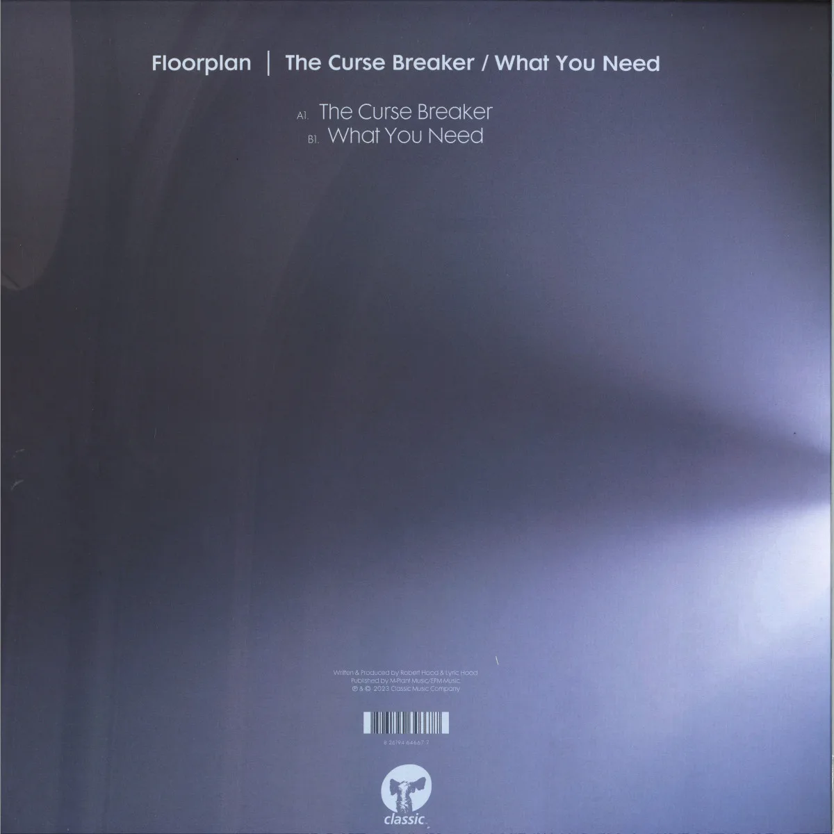 Back cover — Floorplan — The Curse Breaker / What You Need