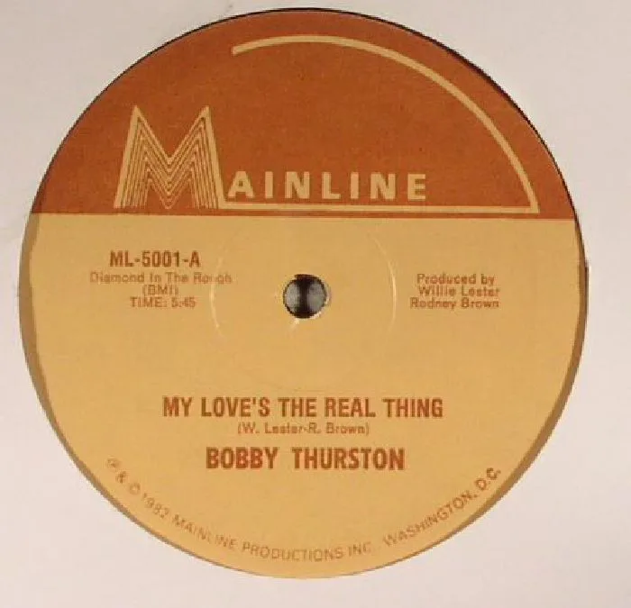 Лицевая сторона обложки — Bobby THURSTON — My Love's The Real Thing