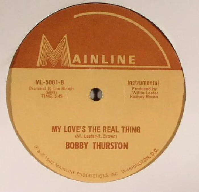 Обратная сторона обложки — Bobby THURSTON — My Love's The Real Thing