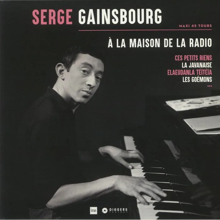 Front cover — Serge GAINSBOURG — A La Maison De La Radio (reissue)
