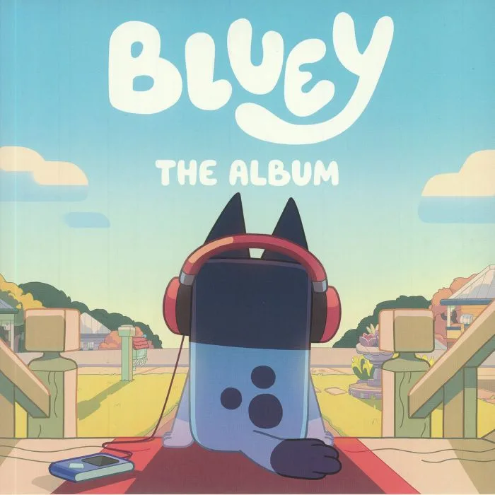Лицевая сторона обложки — BLUEY — The Album