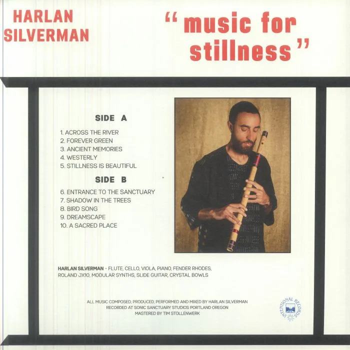 Обратная сторона обложки — Harlan SILVERMAN — Music For Stillness