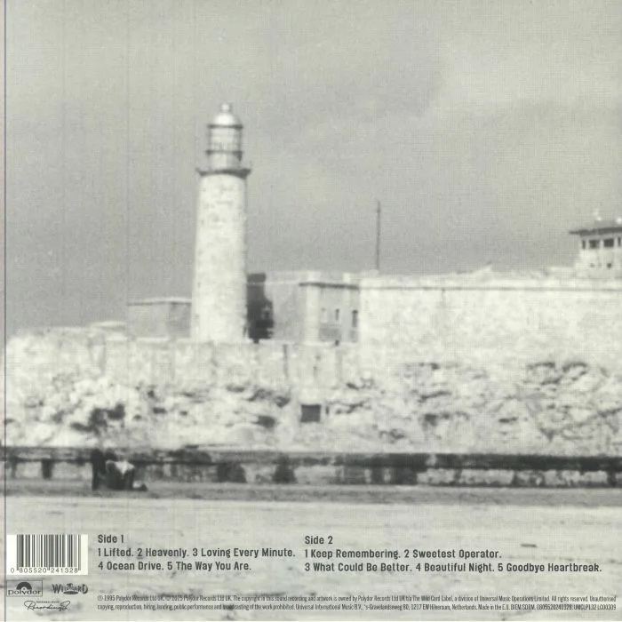 Обратная сторона обложки — LIGHTHOUSE FAMILY — Ocean Drive (reissue)
