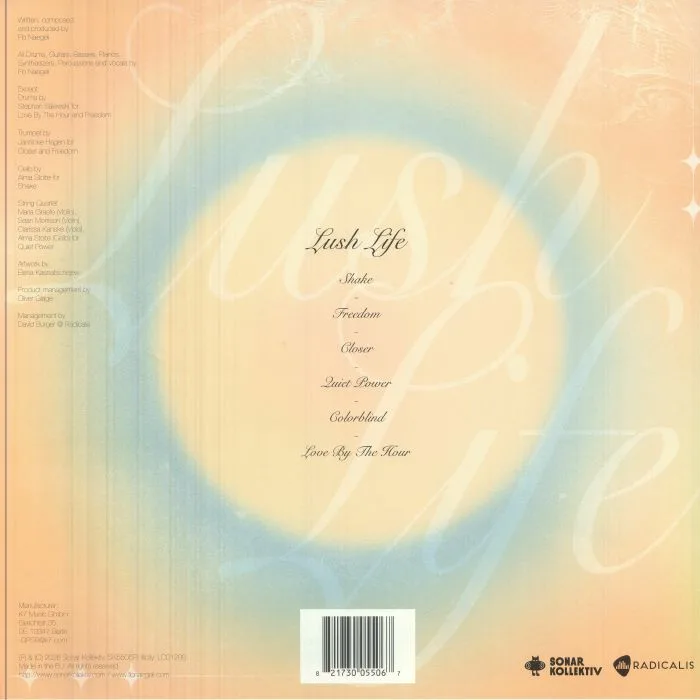 Back cover — Flo NAEGELI — Lush Life