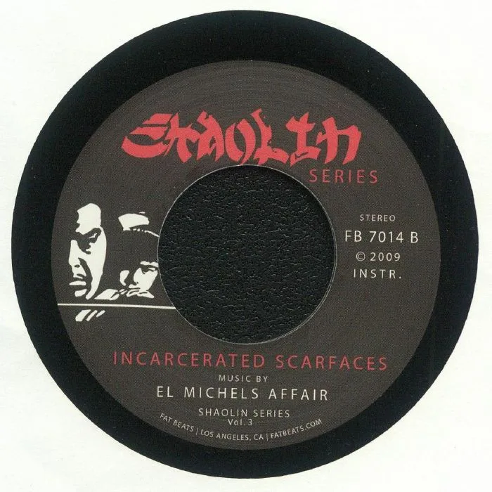 Обратная сторона обложки — EL MICHELS AFFAIR — Shaolin Series Vol 3: Shimmy Shimmy Ya (reissue)
