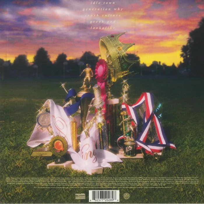 Back cover — Conan GRAY — Sunset Season EP (reissue)