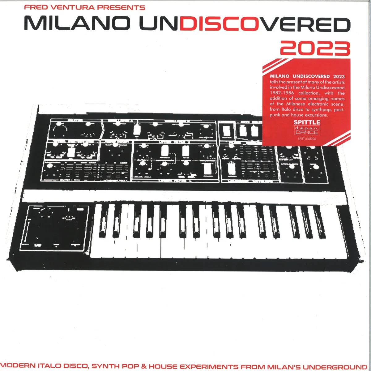 Various — Fred Ventura Presents Milano Undiscovered 2023 LP
