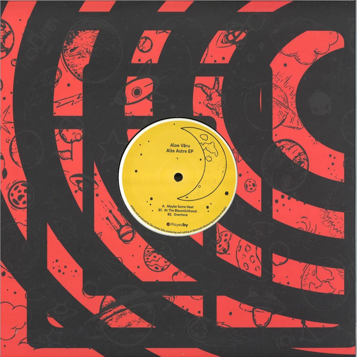 Обратная сторона обложки — Aloe Văru — Alte astre EP