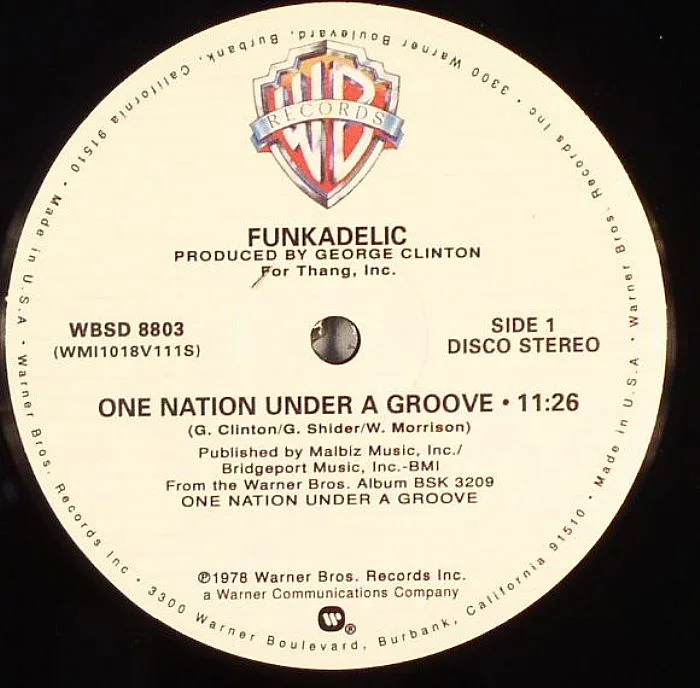 FUNKADELIC — One Nation Under A Groove