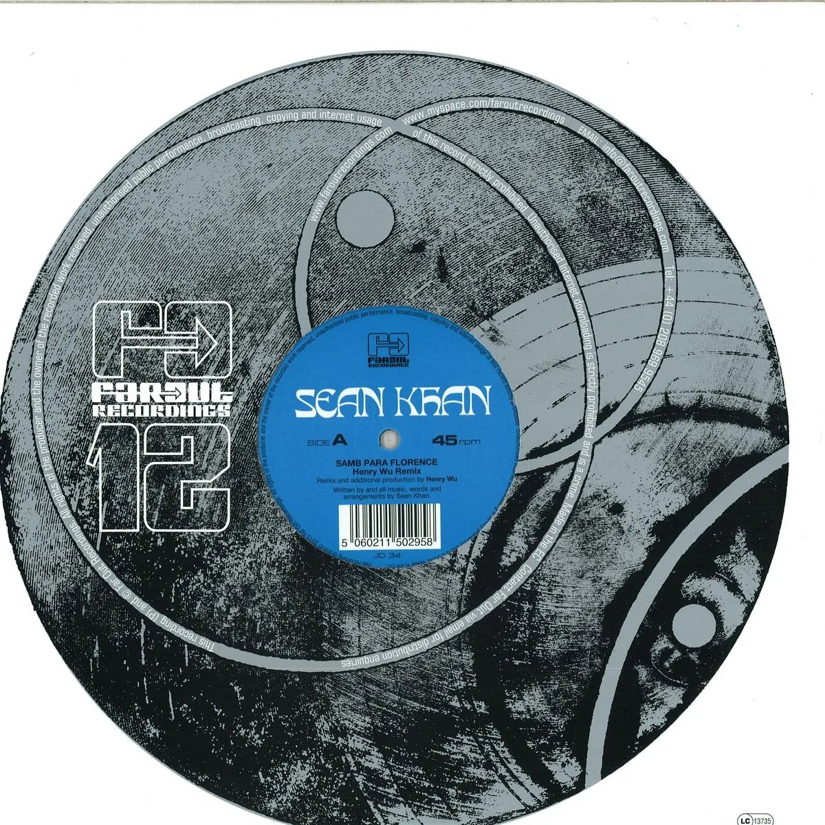 Sean Khan — Samba Para Florence/ Things To Say Remixes