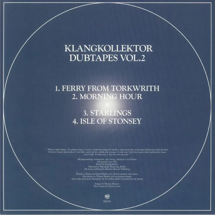 Обратная сторона обложки — KLANGKOLLEKTOR — Dub Tapes Vol.2