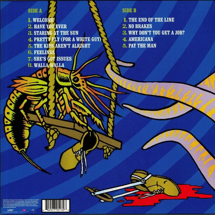 Обратная сторона обложки — The OFFSPRING — Americana (reissue)