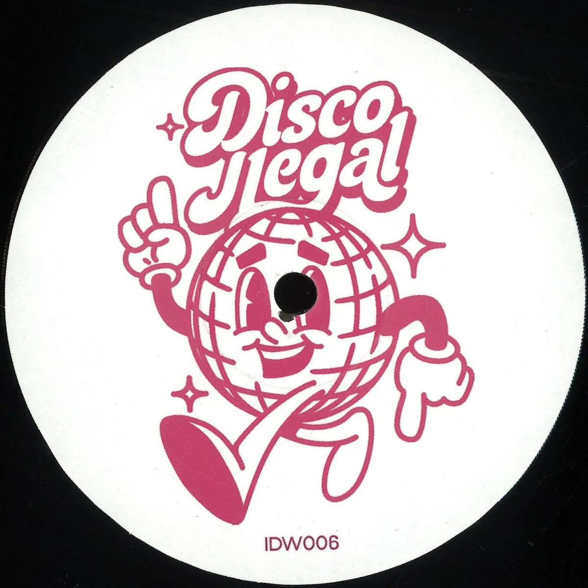 Front cover — Monsieur Van Pratt — Illegal Disco 006