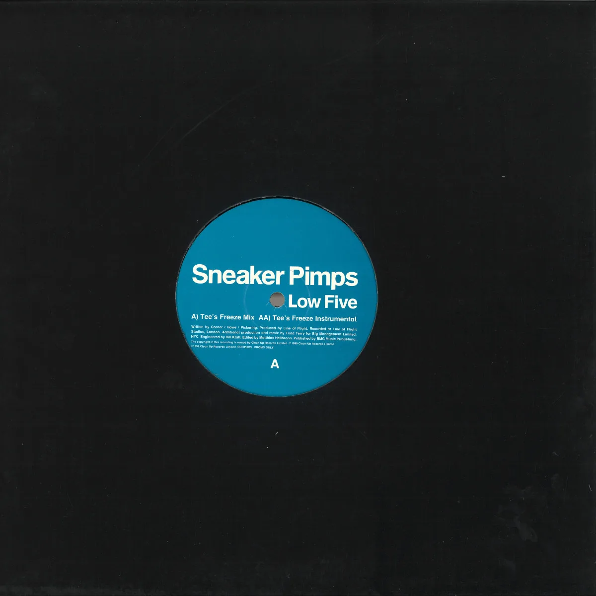 Обратная сторона обложки — Sneaker Pimps — Low Five PT 3