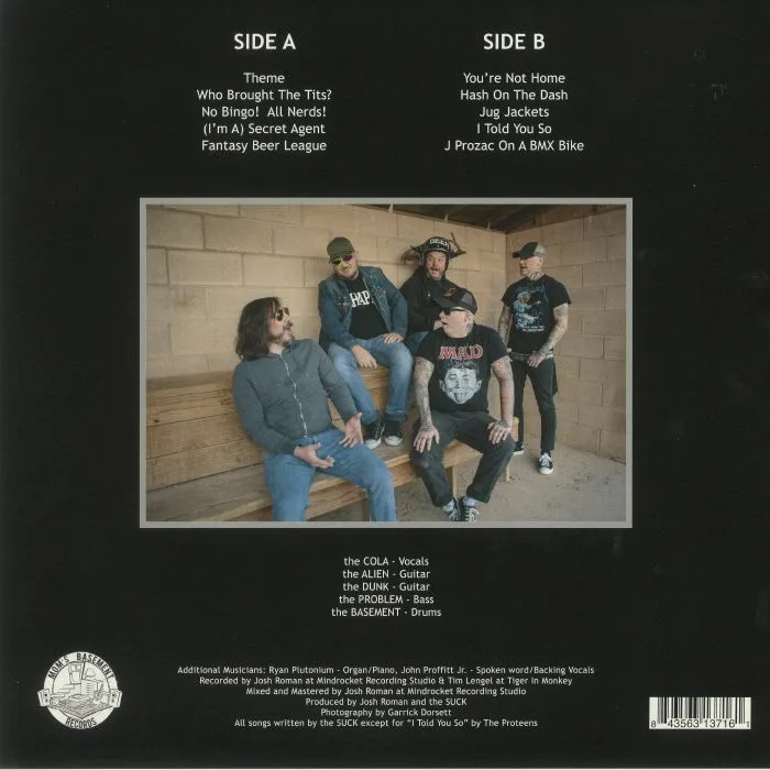 Back cover — The SUCK — Boris Sprinkler