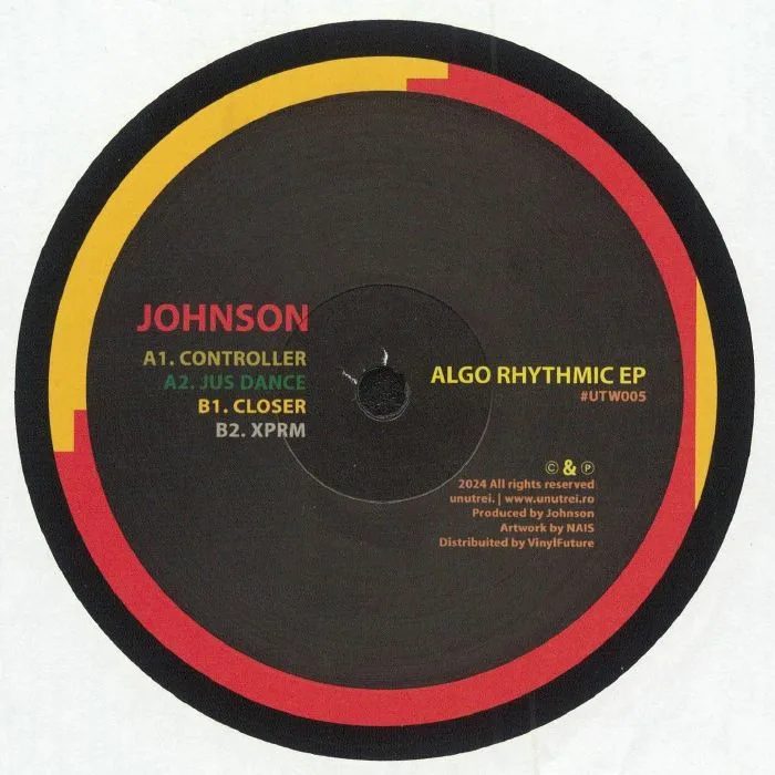 Back cover — JOHNSON — Algo Rhythmic EP