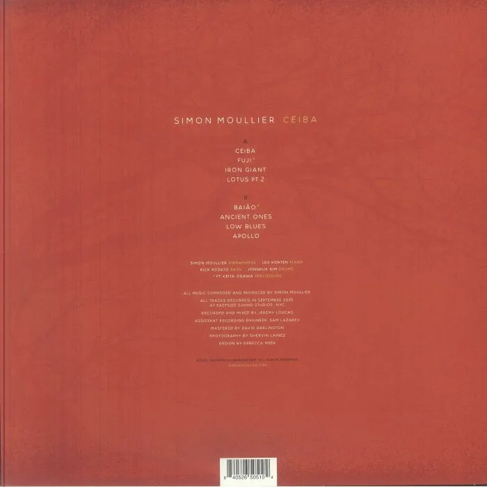Back cover — Simon MOULLIER — Ceiba