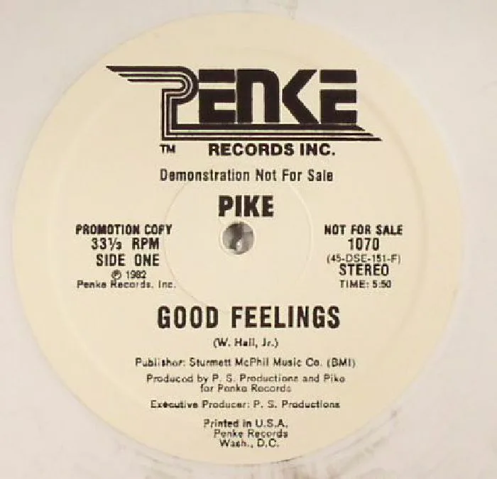 Обратная сторона обложки — PIKE — Good Feelings