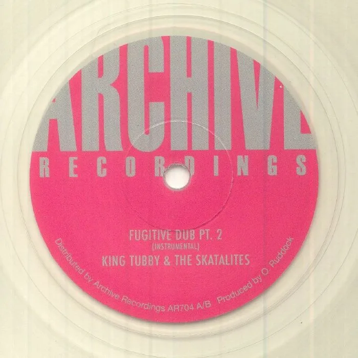 Обратная сторона обложки — The SKATALITES / KING TUBBY — Fugitive Dub (reissue)