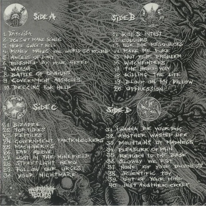 Back cover — 3 WAY CUM — 1993-1998