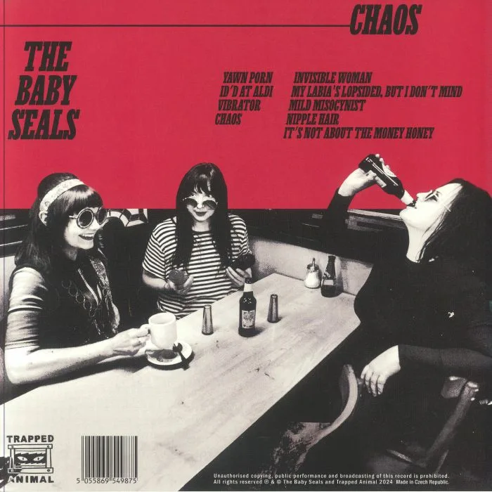 Back cover — The BABY SEALS — Chaos