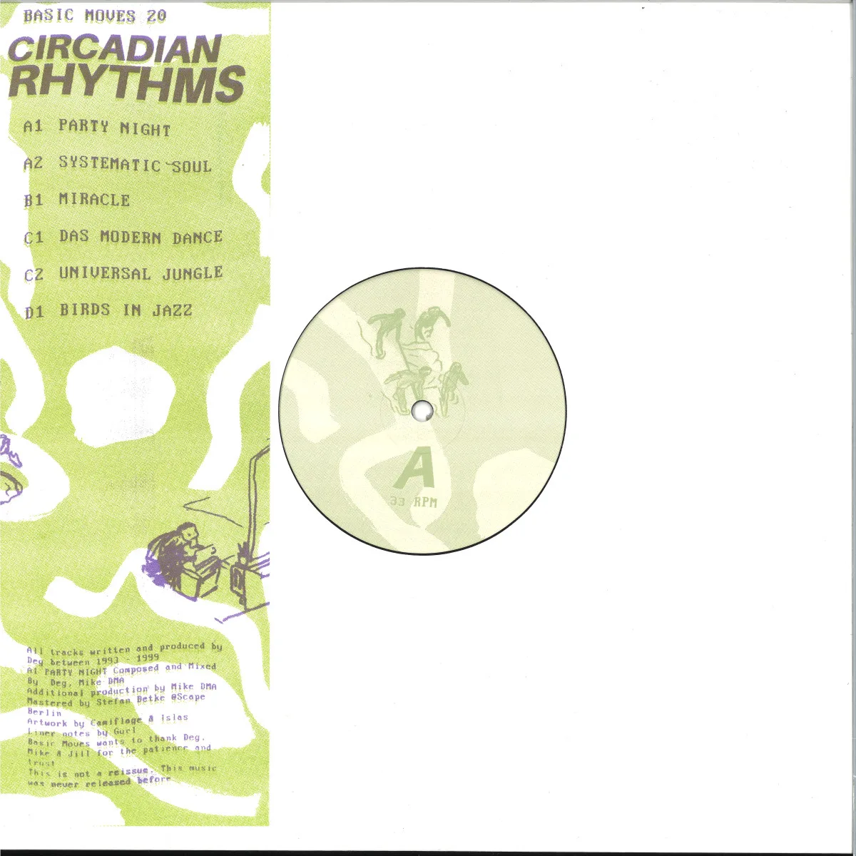 Circadian Rhythms — Basic Moves 20 LP 2x12"