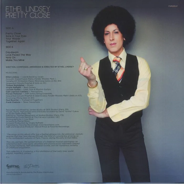 Back cover — Ethel LINDSEY — Pretty Close