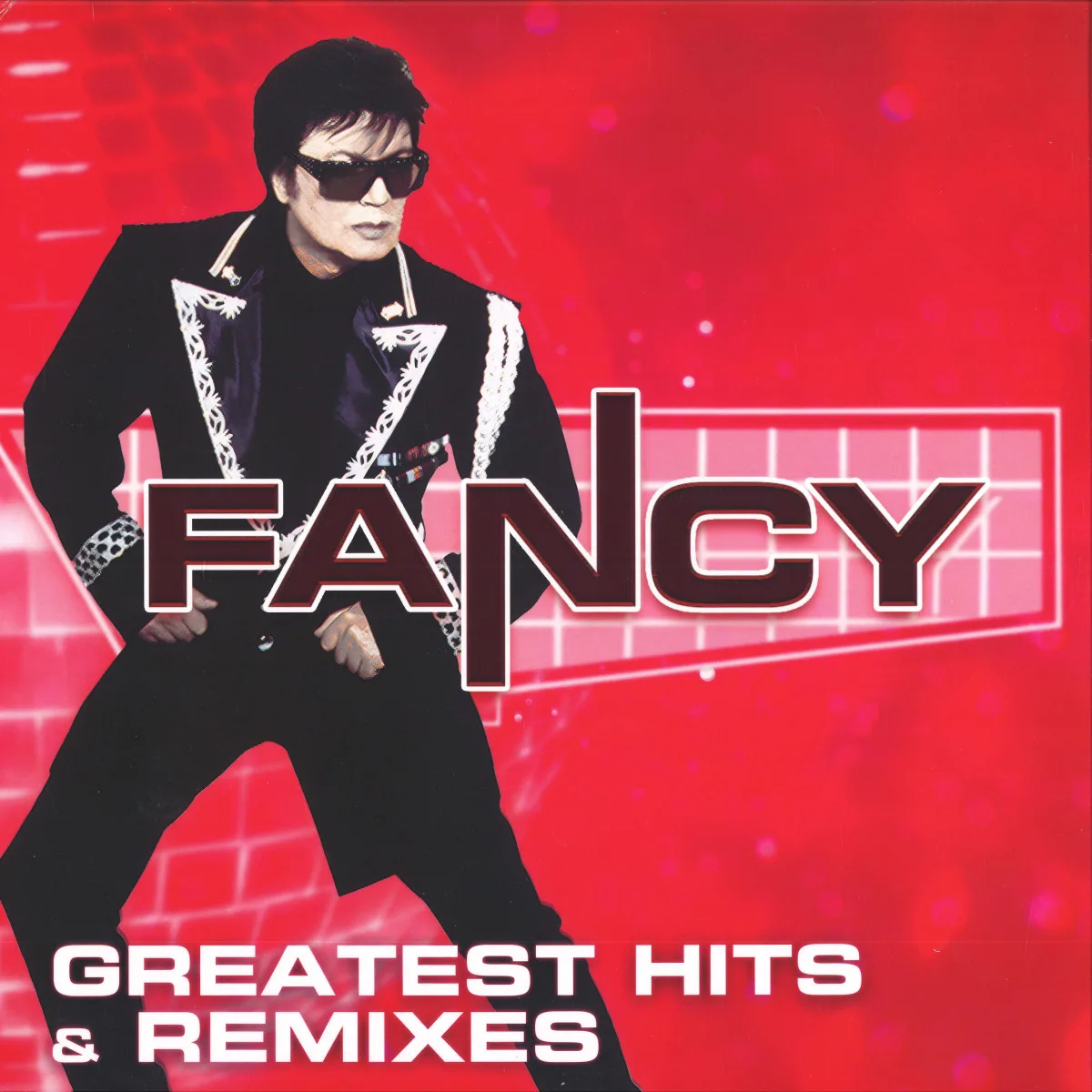 Front cover — FANCY — Greatest Hits & Remixes LP