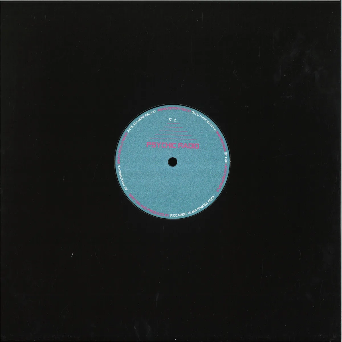 Back cover — Various — Psychic Radio EP