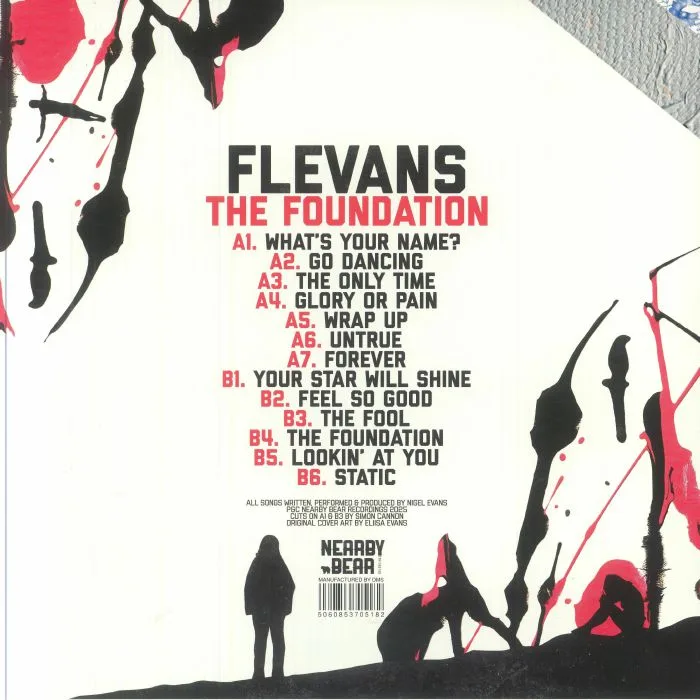 Обратная сторона обложки — FLEVANS — The Foundation